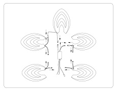 Потолочная светодиодная люстра Ambrella light Acrylica Original FA4546 2