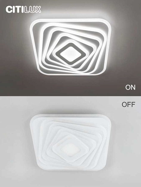 Потолочный светодиодный светильник Citilux Триест Смарт CL737A45E Фото № 11