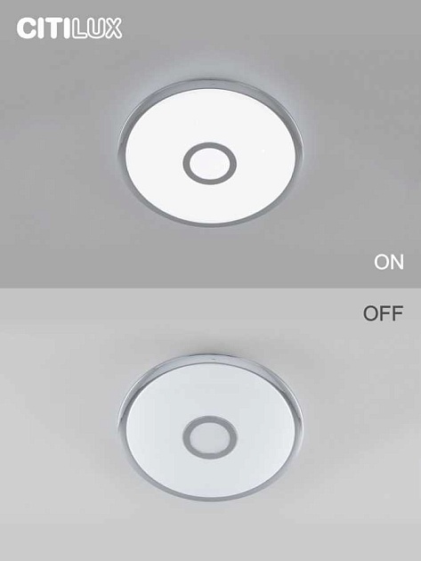 Потолочный светодиодный светильник Citilux Старлайт Смарт CL703A30G Фото № 24