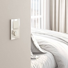 Терморегулятор Werkel электромеханический для теплого пола айвори матовый W1151162 4690389191961 1