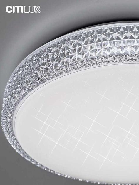 Потолочный светодиодный светильник Citilux Альпина Смарт CL718A80G Фото № 16