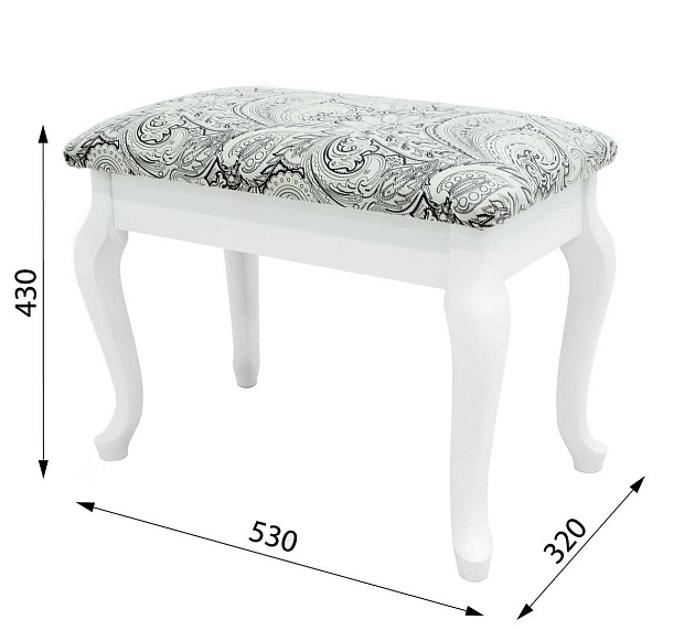 Банкетка Мебелик Ретро 007593 изображение 3 Банкетка Мебелик Ретро 007593 Фото № 3