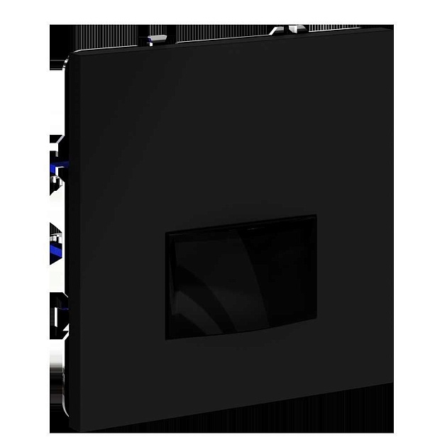 Датчик движения встраиваемый Voltum S70, (черный матовый) VLS070508 Фото № 1