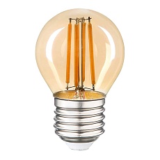 Лампа General GLDEN-G45S-10-230-E27-2700 Золотая