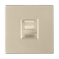 Розетка Werkel Ethernet RJ-45 шампань W1181011 4690389157479 1