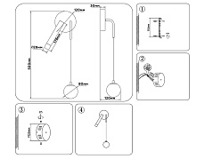 Настенный светодиодный светильник Ambrella light Comfort LineTech FL66385 5