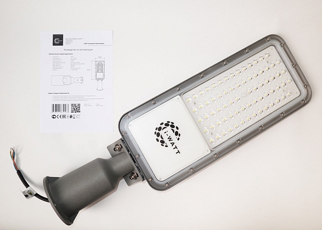 Уличный светодиодный консольный светильник i-Watt i-15105 Фото № 7