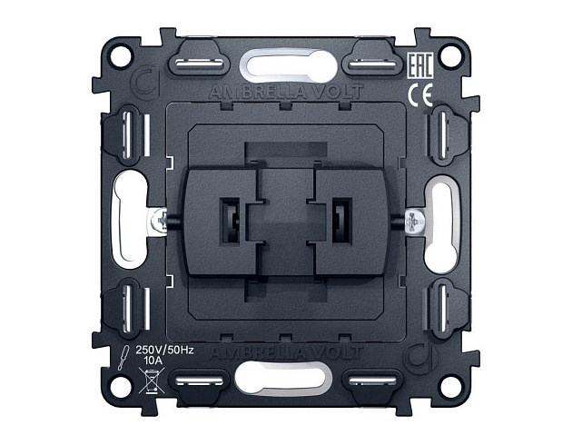 Выключатель одноклавишный AMBRELLA VOLT VM112 Фото № 1