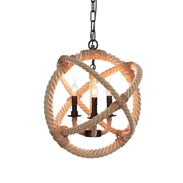 Подвесная люстра Loft IT Rope Loft1194-3 изображение 2 Подвесная люстра Loft IT Rope Loft1194-3 Фото № 2