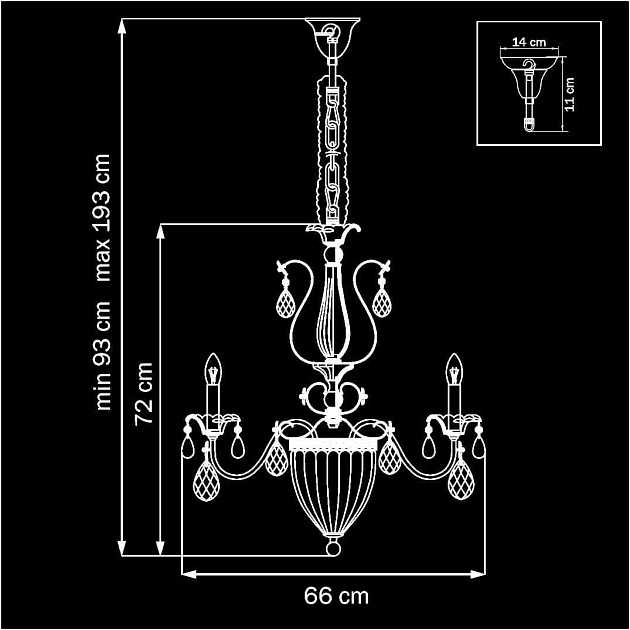 Подвесная люстра Lightstar Schon 790112 Фото № 3