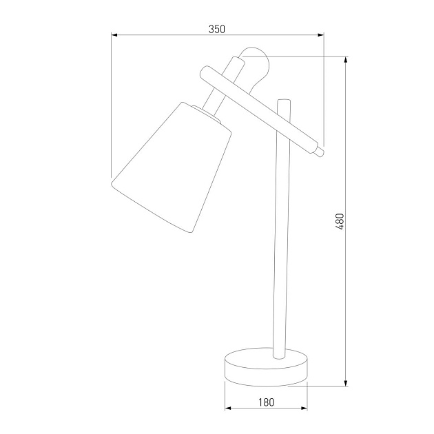Настольная лампа TK Lighting 668 Vaio Grafit 1 изображение 2 Настольная лампа TK Lighting 668 Vaio Grafit 1 Фото № 2
