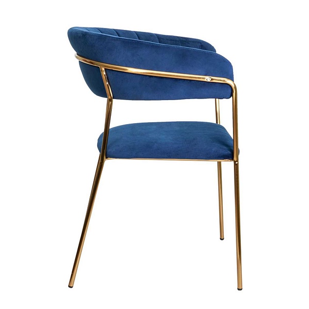 Кресло AksHome Geneva синий, велюр 62672 Фото № 3