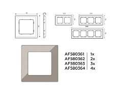 Рамка AMBRELLA VOLT AF580361 2