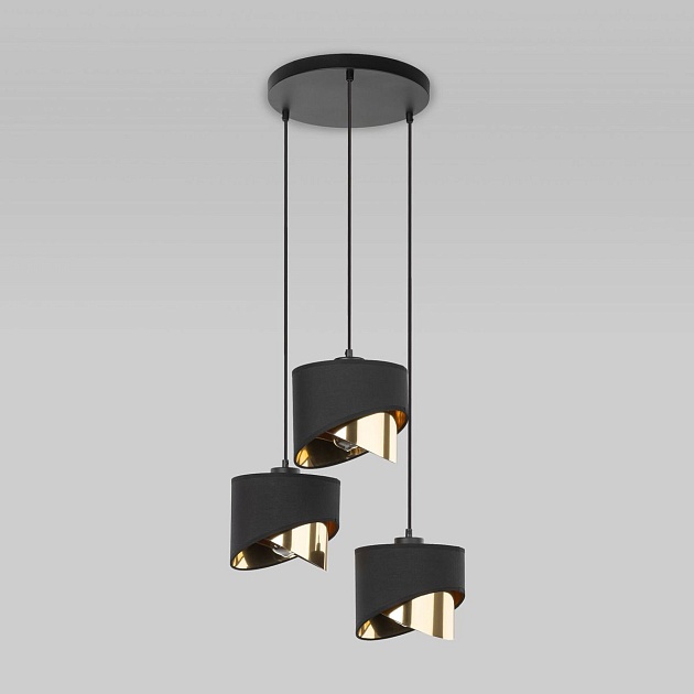 Подвесная люстра TK Lighting 4876 Grant Black изображение 1 Подвесная люстра TK Lighting 4876 Grant Black Фото № 1