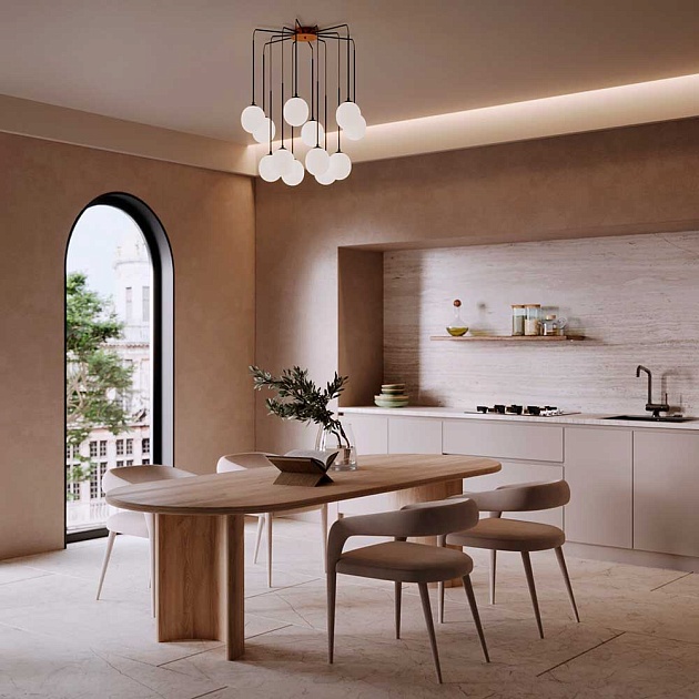 Подвесная люстра Maytoni Branch MOD176PL-12G Фото № 6