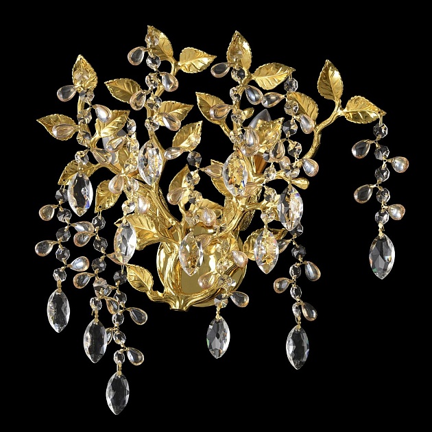 Настенный светильник Crystal Lux Eden AP2 Gold Фото № 9
