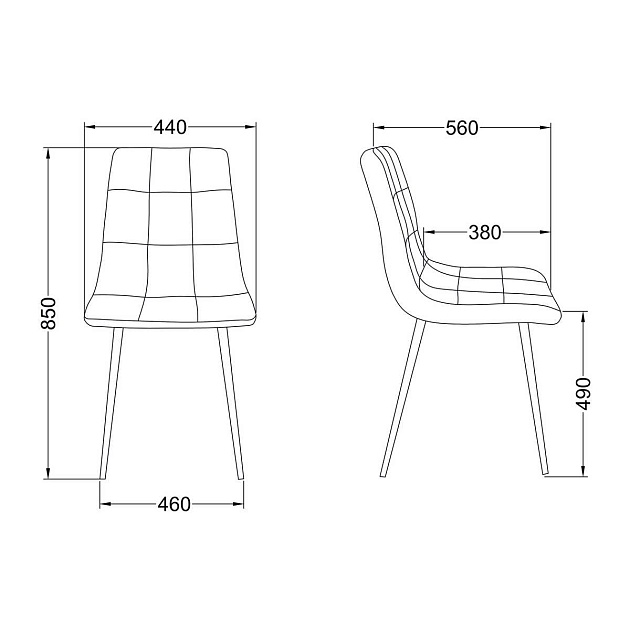 Кухонный стул AksHome Dallas розовый, велюр 68746 изображение 2 Кухонный стул AksHome Dallas розовый, велюр 68746 Фото № 2