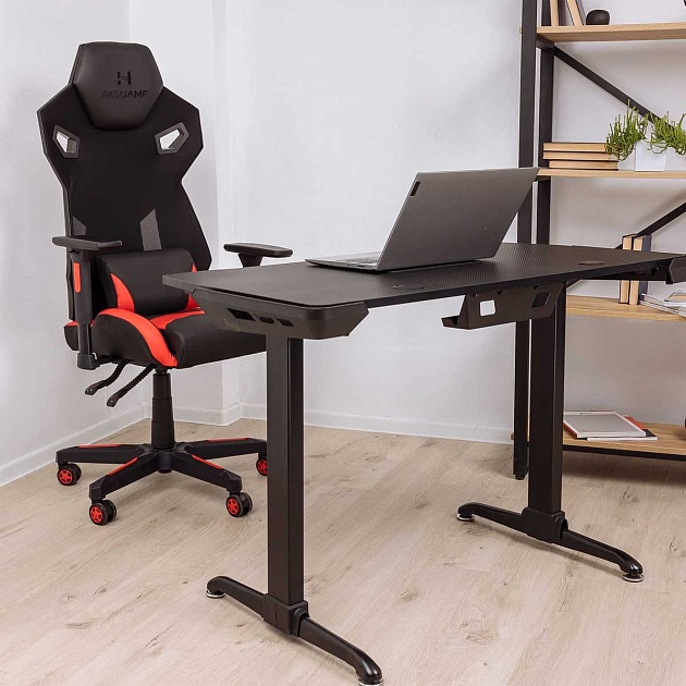 Игровое кресло AksHome Dynamit черный, экокожа 80347 Фото № 15