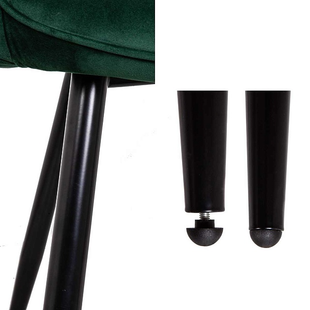 Кресло AksHome Pablo темно-зеленый, велюр 72330 изображение 4 Кресло AksHome Pablo темно-зеленый, велюр 72330 Фото № 4