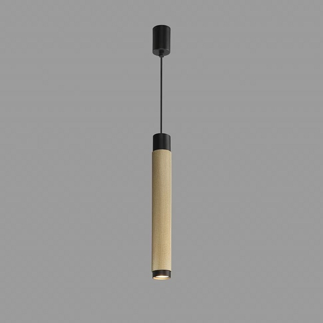 Подвесной светильник iLedex Delta 2366-1 BK+BR Фото № 1