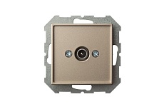 ТВ-розетка проходная Liregus Epsilon шампань 28-3142 1