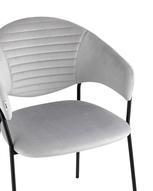 Кухонный стул Stool Group Алексис велюр серый AV 445-Cs-08 изображение 2 Кухонный стул Stool Group Алексис велюр серый AV 445-Cs-08 Фото № 2