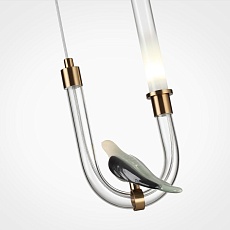 Подвесной светодиодный светильник Odeon Light L-Vision Lark 5431/2L 2