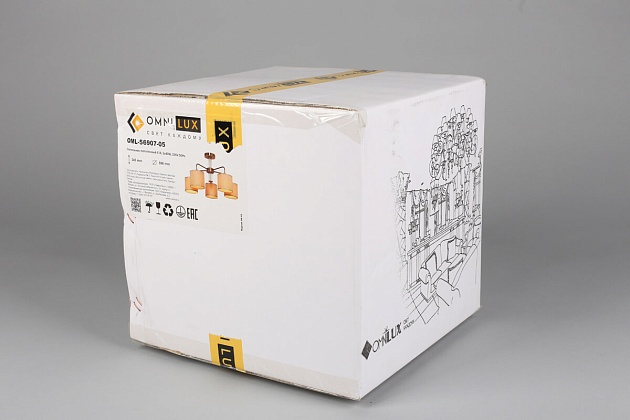 Потолочная люстра Omnilux Barumini OML-56907-05 Фото № 7