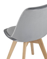 Кухонный стул Stool Group FRANKFURT велюр серый Y863 velvet grey 4