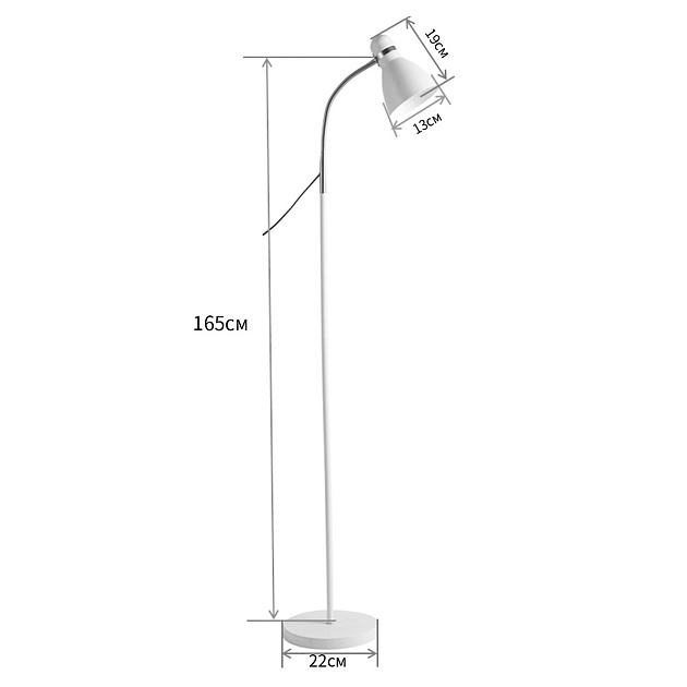 Торшер Reluce 00302-0.6-01 WT Фото № 5