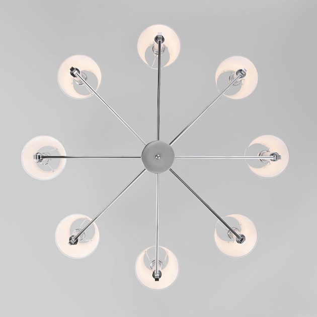 Потолочная люстра Eurosvet 60145/8 хром Фото № 2