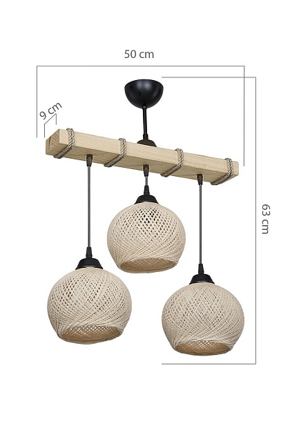 Подвесная люстра Toplight Lydia TL1614L-03WW Фото № 4