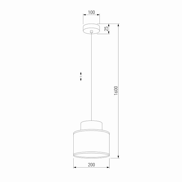 Подвесной светильник TK Lighting 2785 Duo Фото № 2