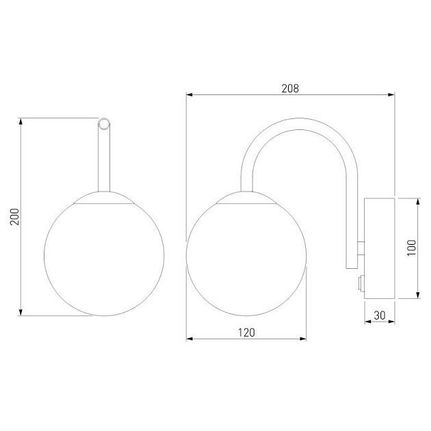 Бра Bogates Brook 359/1 латунь Фото № 3