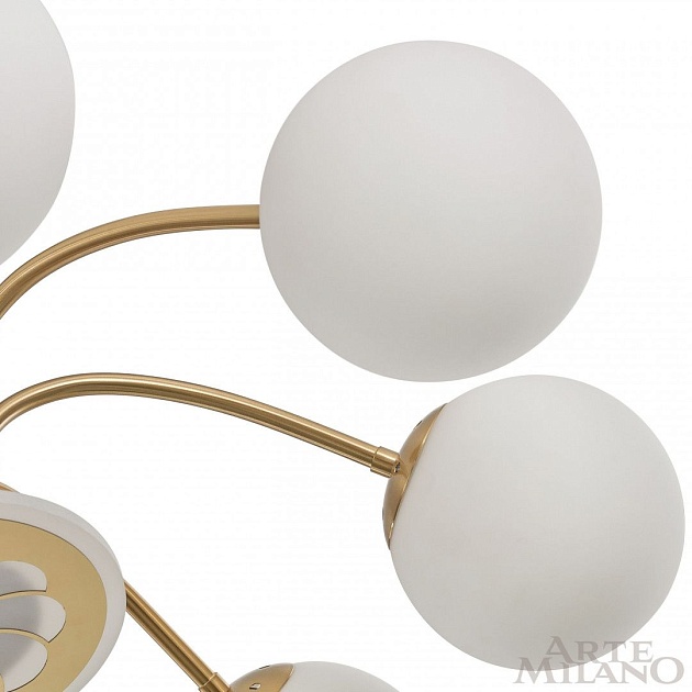 Подвесная люстра Arte Neapol71069 271069/8 GD Фото № 4