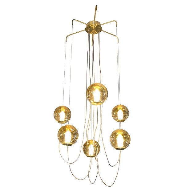 Подвесная светодиодная люстра Gerhort G31093/6SGD Фото № 1