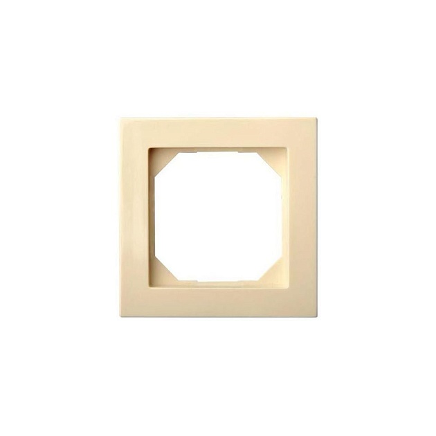Рамка 1-постовая Liregus Epsilon бежевый 28-088 Фото № 1