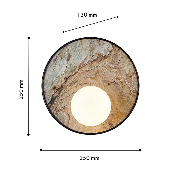 Настенный светильник Favourite Messier 4594-1W изображение 2 Настенный светильник Favourite Messier 4594-1W Фото № 2