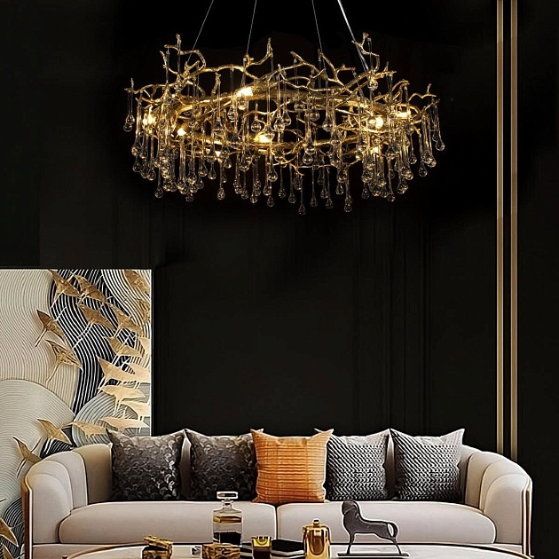 Подвесная люстра Loft IT Bijout 10068/800 GD изображение 2 Подвесная люстра Loft IT Bijout 10068/800 GD Фото № 2