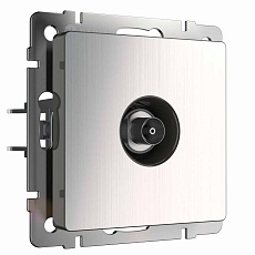 ТВ-розетка оконечная Werkel глянцевый никель W1183002 4690389158261