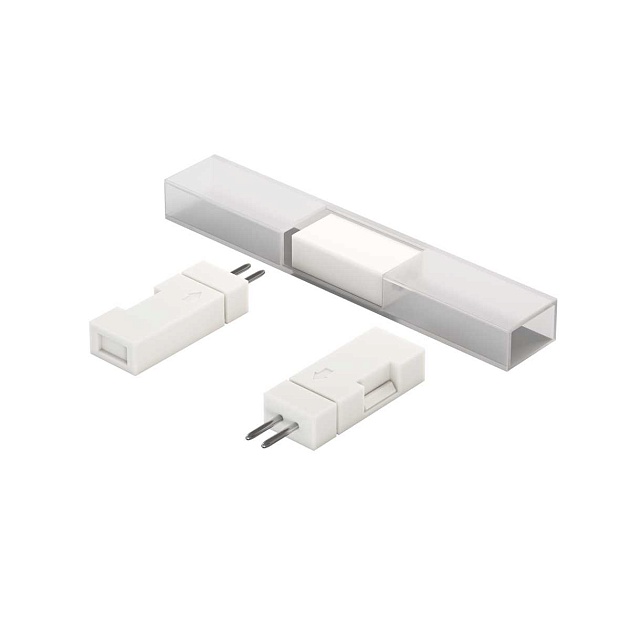 Двусторонний коннектор соединительный для светодиодной ленты 220В 5 шт. Maytoni Led Strip Ultra 201207 Фото № 1