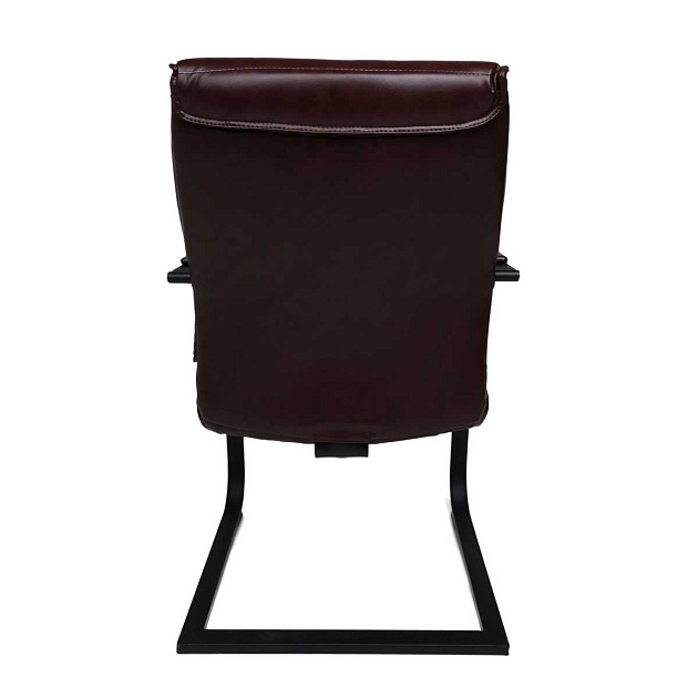 Офисный стул AksHome Augusto коричневый + черный 87589 Фото № 10