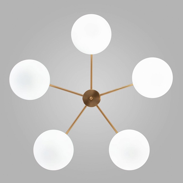 Подвесная люстра Eurosvet Like 30190/5 латунь Фото № 3