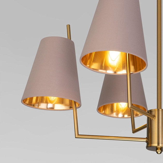 Подвесная люстра Eurosvet Topanga 60173/6 латунь a069017 изображение 3 Подвесная люстра Eurosvet Topanga 60173/6 латунь a069017 Фото № 3