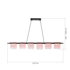 Подвесной светодиодный светильник ST Luce Voile SL6021.403.36 2