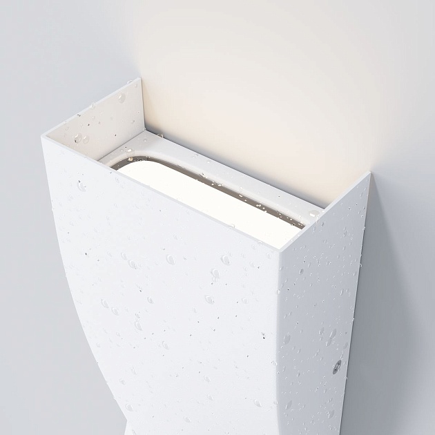 Уличный настенный светодиодный светильник Maytoni Twist O040WL-L11W3K Фото № 5