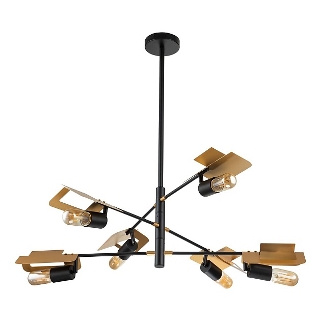 Подвесная люстра Indigo Severo 10004/6R Black V000174 изображение 2 Подвесная люстра Indigo Severo 10004/6R Black V000174 Фото № 2