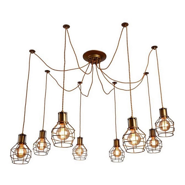 Подвесная люстра Escada 1129/8S (Bronze) изображение 1 Подвесная люстра Escada 1129/8S (Bronze) Фото № 1
