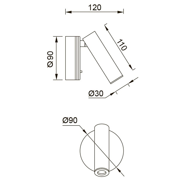 Светодиодный спот Mantra Prea 8834 Фото № 2