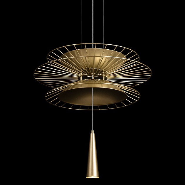 Подвесной светильник Loft IT Star 10141B/400 Gold Фото № 2